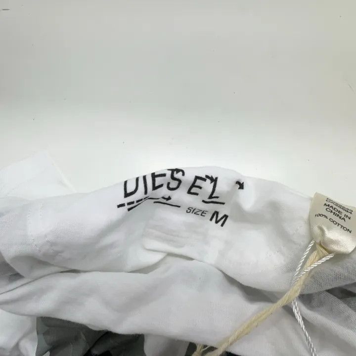 Diesel Diesel Casual Short Sleeve Letter Print Tee 0079 Size US M / EU 48-50 / 2 - 5 Thumbnail