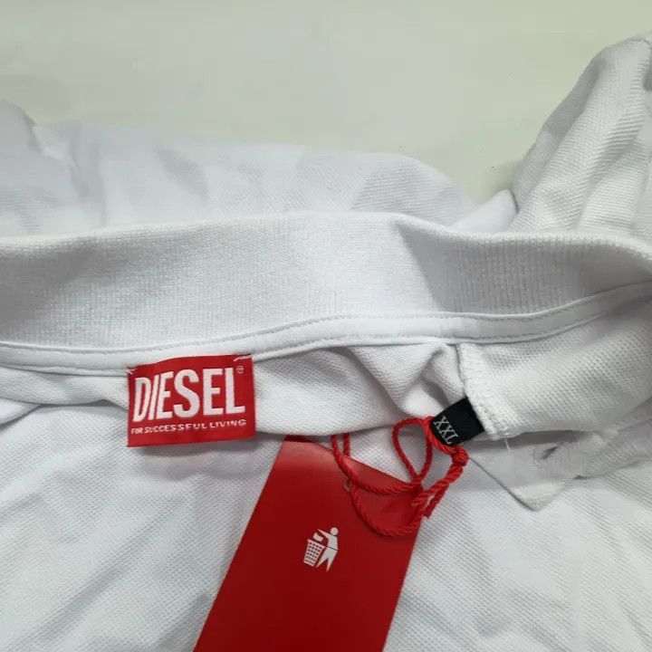 Diesel Diesel Long Sleeve Polo Shirt for Men 0079 Size US XXL / EU 58 / 5 - 4 Thumbnail