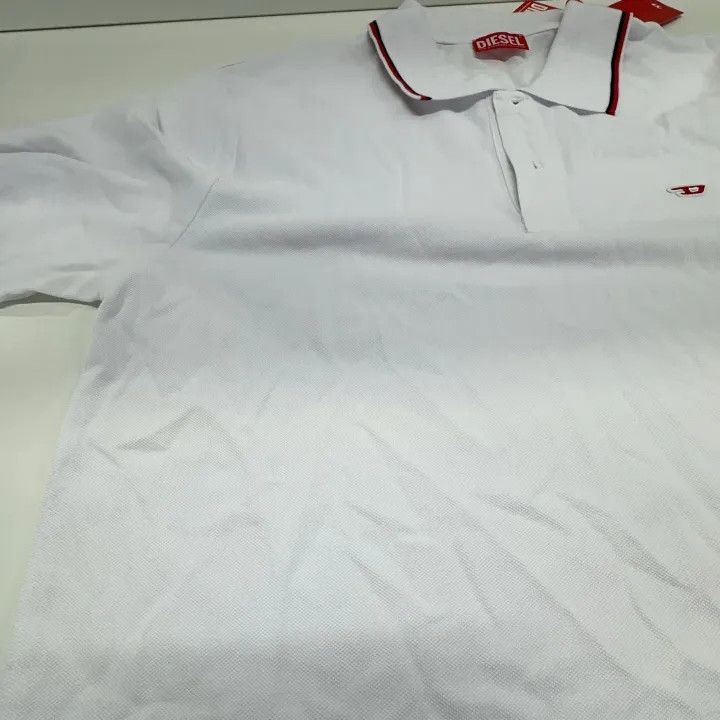 Diesel Diesel Long Sleeve Polo Shirt for Men 0079 Size US XXL / EU 58 / 5 - 7 Thumbnail
