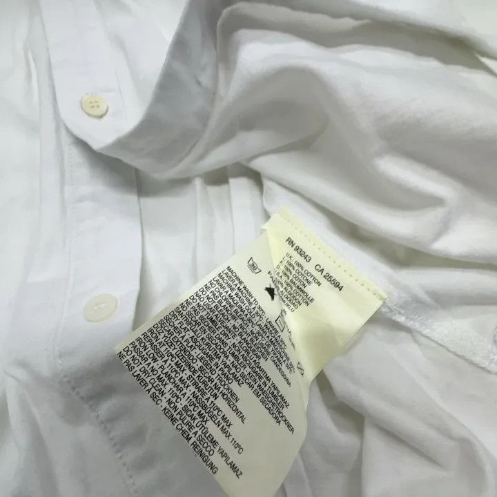 Diesel Diesel Casual White Short Sleeve Shirt 0079 Size US M / EU 48-50 / 2 - 4 Thumbnail
