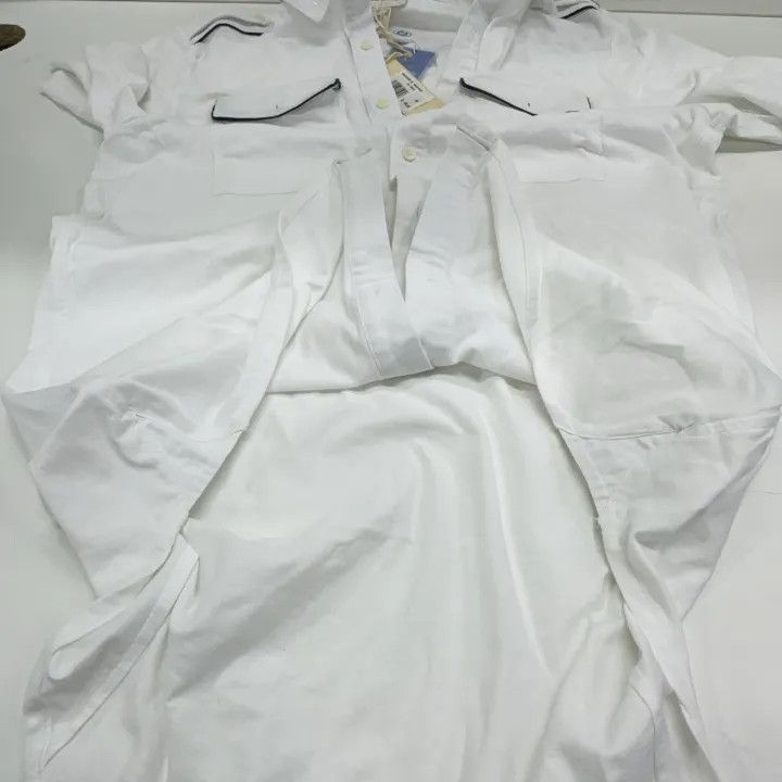 Diesel Diesel Casual White Short Sleeve Shirt 0079 Size US M / EU 48-50 / 2 - 9 Thumbnail