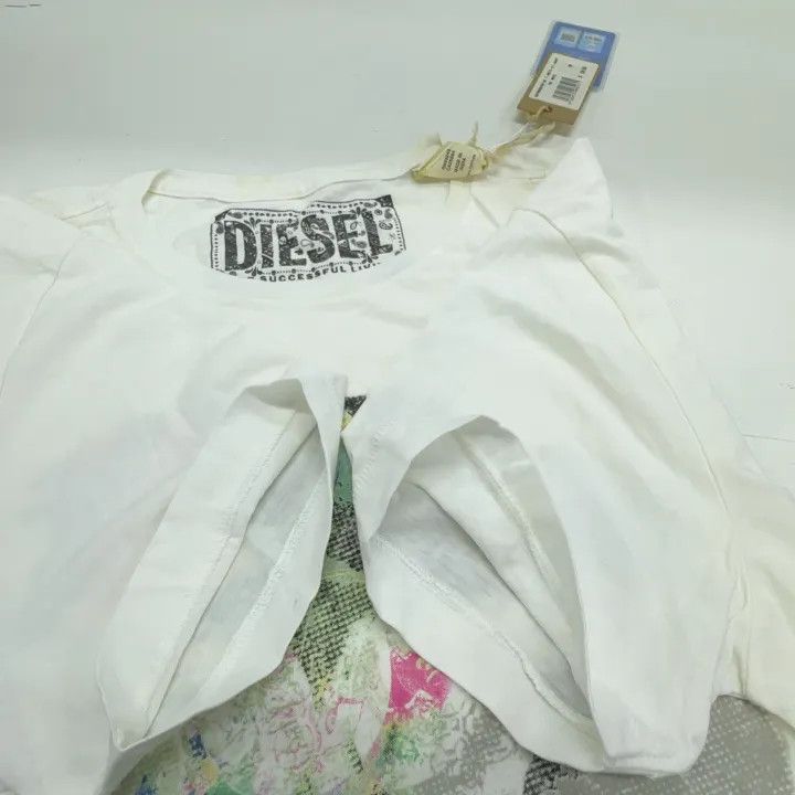 Diesel Diesel Layered Graphic Short Sleeve T-Shirt 0079 Size US M / EU 48-50 / 2 - 9 Thumbnail