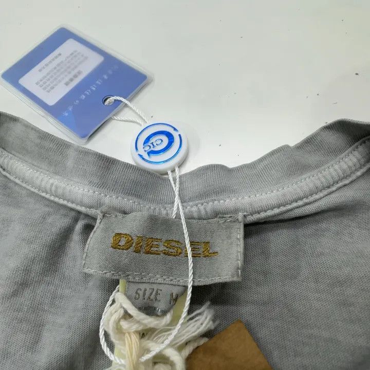 Diesel Diesel Casual Solid Short Sleeve T-Shirt 0079 Size US M / EU 48-50 / 2 - 4 Thumbnail