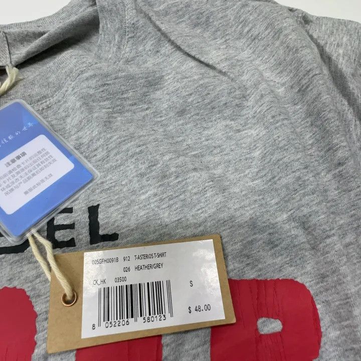 Diesel Diesel Casual Graphic Print T-Shirt 0079 Size US S / EU 44-46 / 1 - 5 Thumbnail