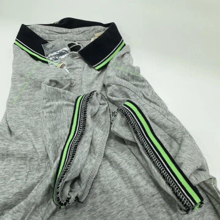 Diesel Diesel Casual Gray Short Sleeve Polo Shirt 0079 Size US M / EU 48-50 / 2 - 8 Thumbnail