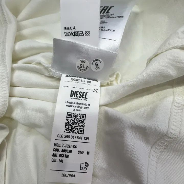 Diesel Diesel Alternative Detox Graphic T-Shirt 0079 Size US M / EU 48-50 / 2 - 7 Thumbnail