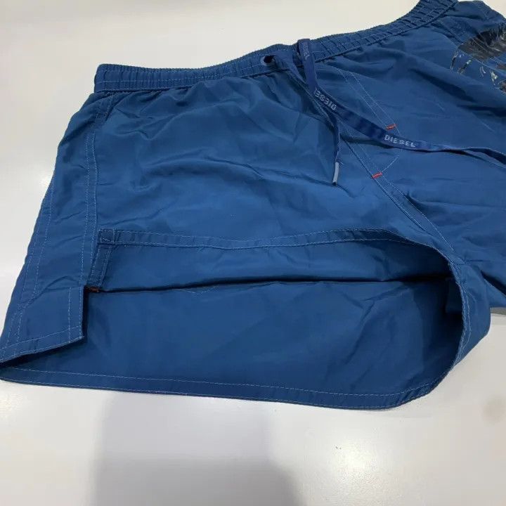 Diesel Diesel Casual Solid Color Sports Shorts 0079 Size US 27 - 8 Thumbnail