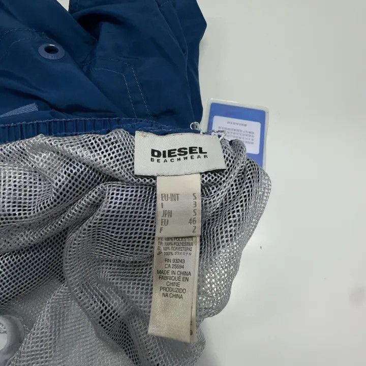 Diesel Diesel Casual Solid Color Sports Shorts 0079 Size US 27 - 4 Thumbnail
