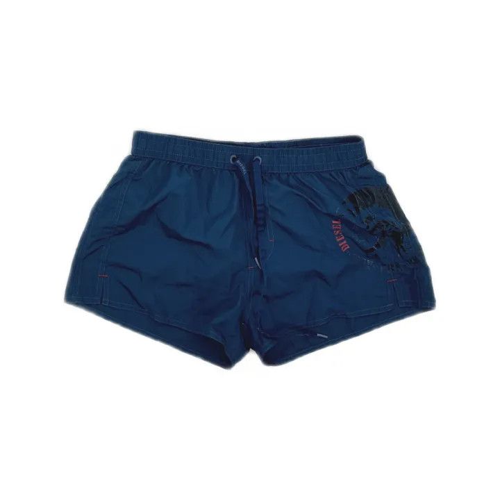 Diesel Diesel Casual Solid Color Sports Shorts 0079 Size US 27 - 2 Thumbnail