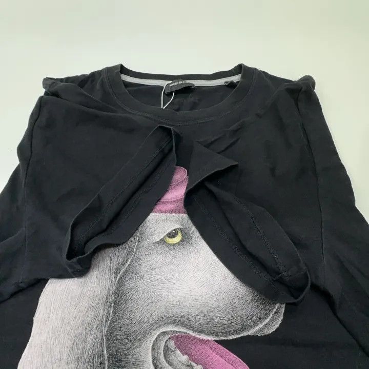 Diesel Diesel Black Casual Graphic T-Shirt 0079 Size US M / EU 48-50 / 2 - 10 Thumbnail