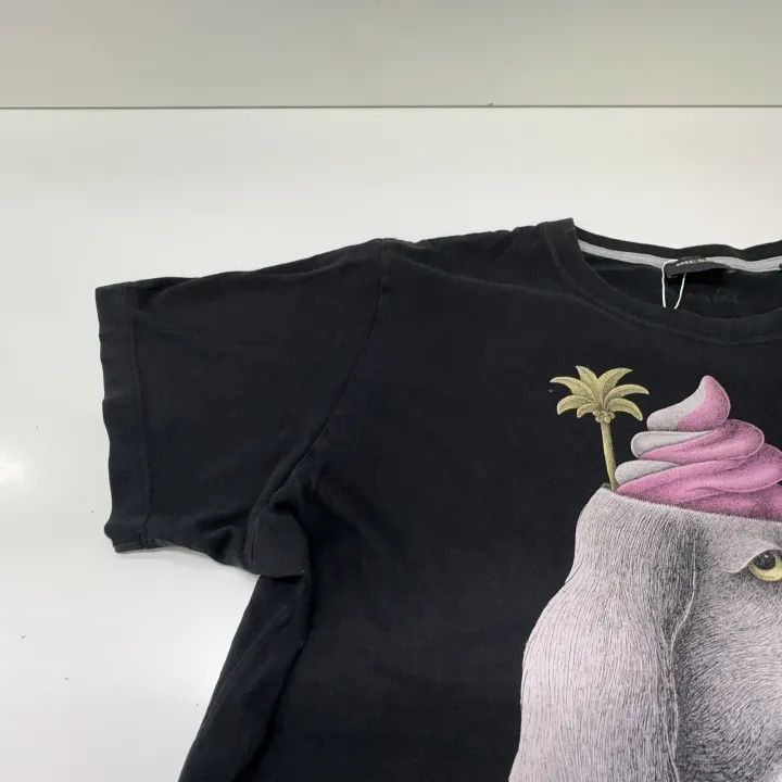 Diesel Diesel Black Casual Graphic T-Shirt 0079 Size US M / EU 48-50 / 2 - 9 Thumbnail