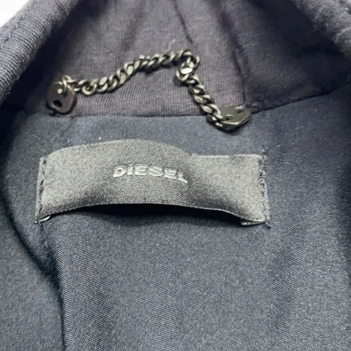 Diesel Diesel Black Buttoned Long Sleeve Blazer 0079 Size US XXS / EU 40 - 5 Thumbnail
