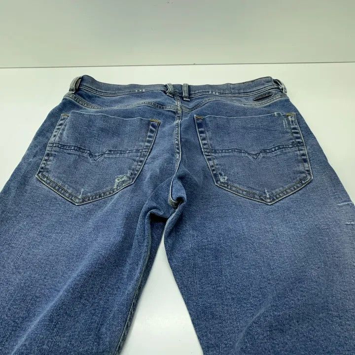 Diesel Diesel Casual Fashion Ripped Denim Pants 0079 Size US 31 - 10 Thumbnail