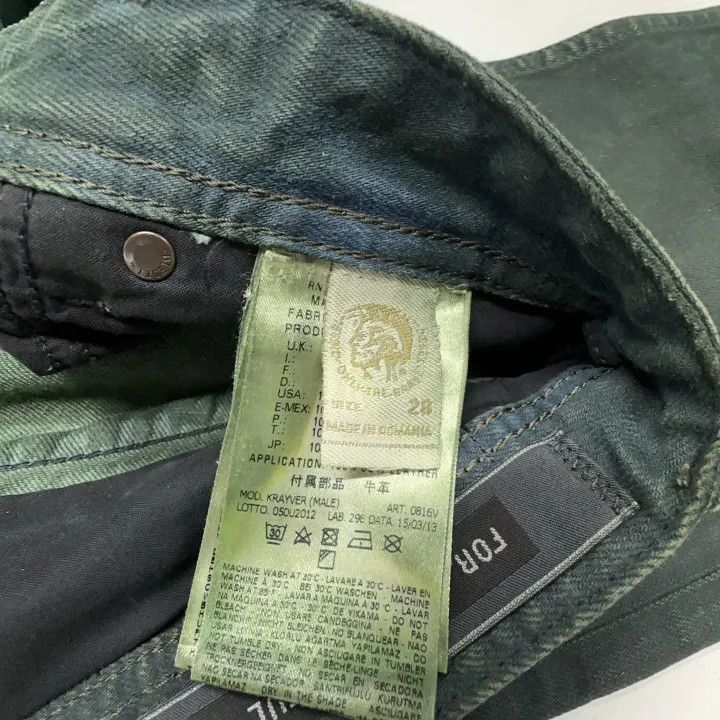 Diesel Diesel Casual Fashion Straight Pants 0079 Size US 28 / EU 44 - 5 Thumbnail