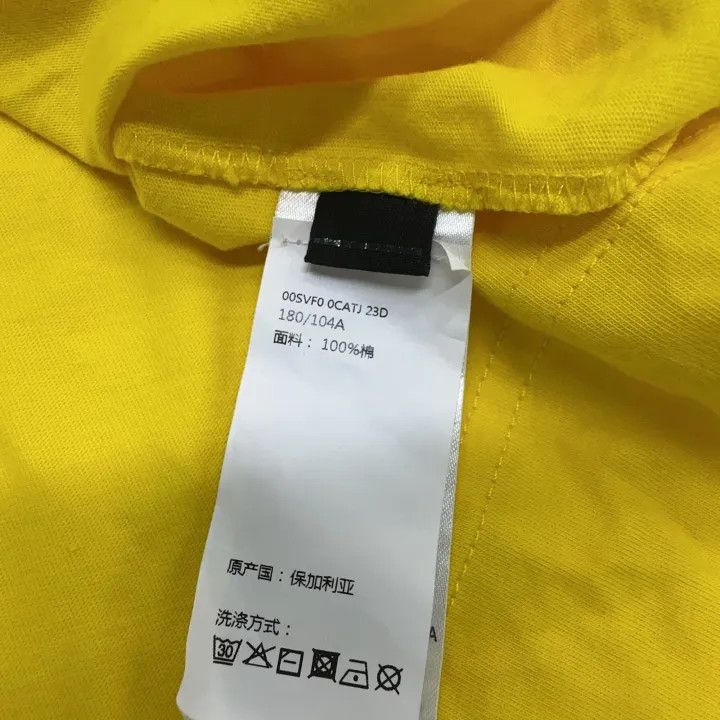 Diesel Diesel Yellow Graphic Short Sleeve Tee 0079 Size US M / EU 48-50 / 2 - 4 Thumbnail