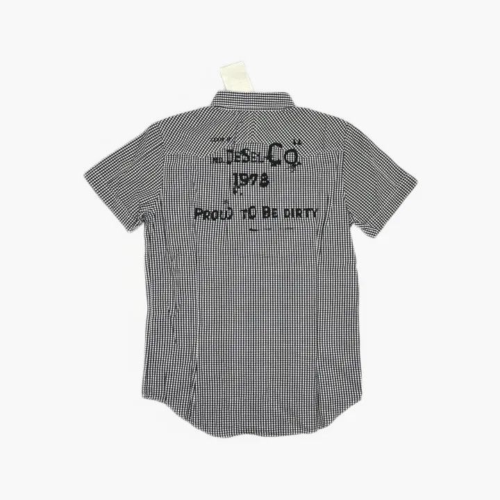 Diesel Diesel Casual Checkered Short Sleeve Shirt 0079 Size US M / EU 48-50 / 2 - 3 Thumbnail