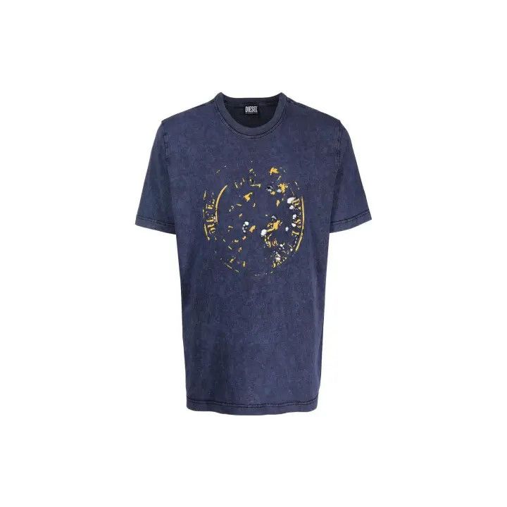 Diesel Diesel Distressed Design Short Sleeve T-Shirt 0079 Size US M / EU 48-50 / 2 - 2 Thumbnail