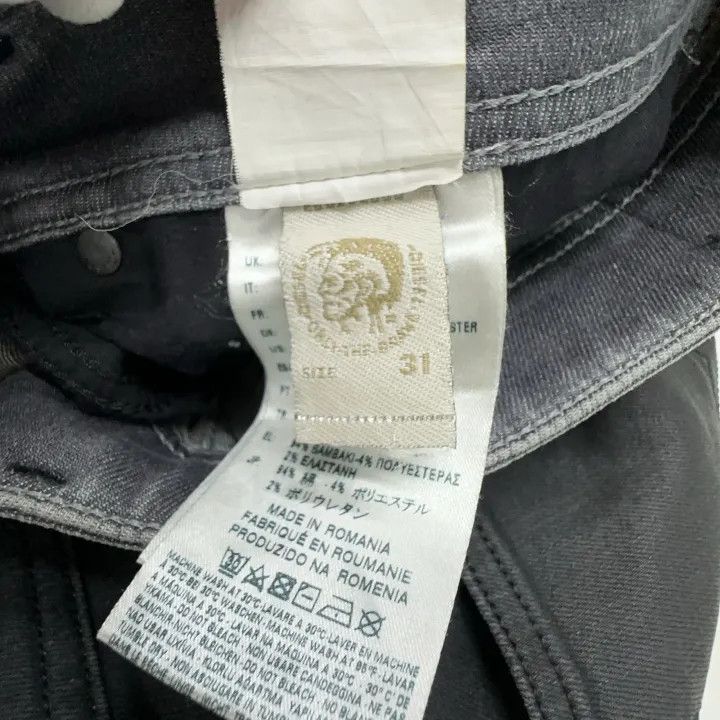 Diesel Diesel Stylish Casual Solid Color Long Pants 0079 Size US 31 - 5 Thumbnail