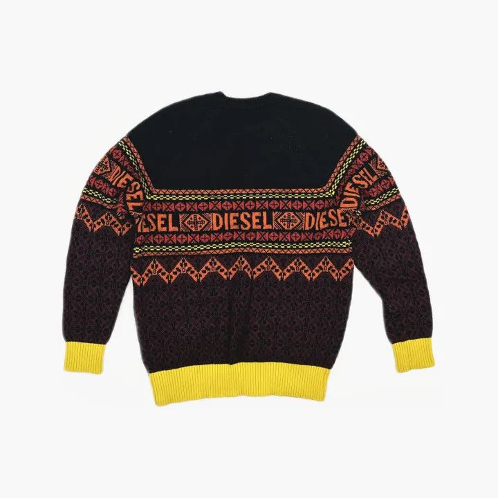 Diesel Diesel Casual Knit Sweater with Unique Design 0079 Size US S / EU 44-46 / 1 - 3 Thumbnail