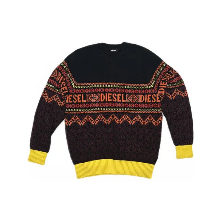 Diesel Diesel Casual Knit Sweater with Unique Design 0079 Size US S / EU 44-46 / 1 - 2 Thumbnail