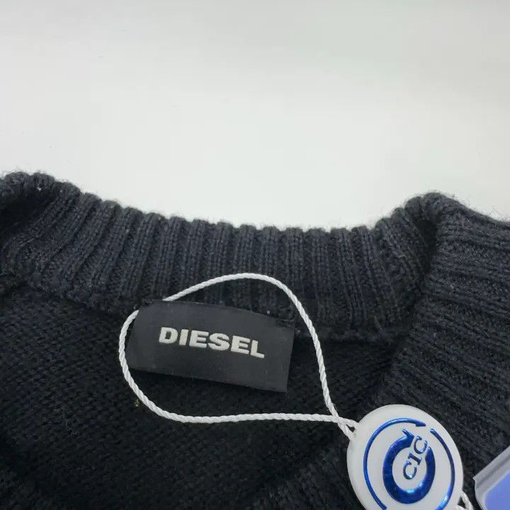 Diesel Diesel Casual Knit Sweater with Unique Design 0079 Size US S / EU 44-46 / 1 - 5 Thumbnail