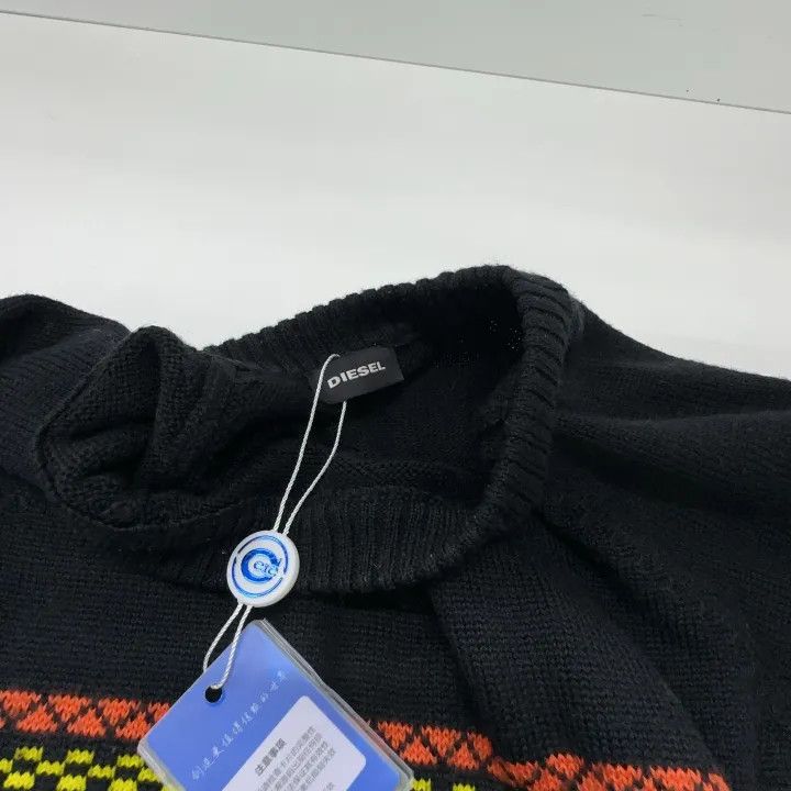 Diesel Diesel Casual Knit Sweater with Unique Design 0079 Size US S / EU 44-46 / 1 - 7 Thumbnail