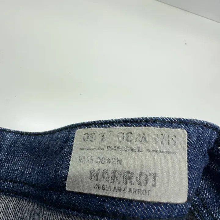 Diesel Diesel Casual Straight-Leg Denim Pants 0079 Size US 30 / EU 46 - 4 Thumbnail