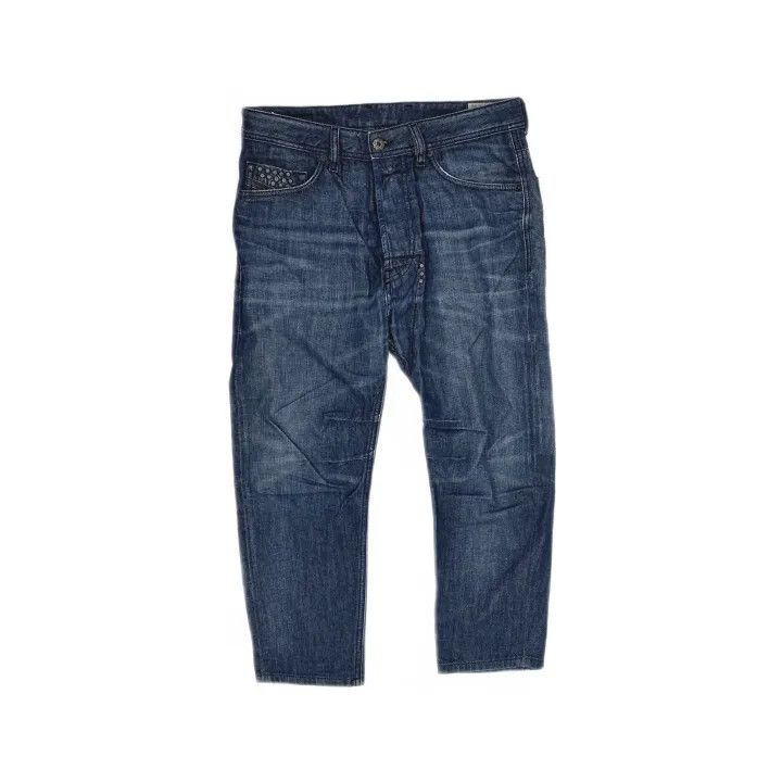 Diesel Diesel Casual Straight-Leg Denim Pants 0079 Size US 30 / EU 46 - 2 Thumbnail
