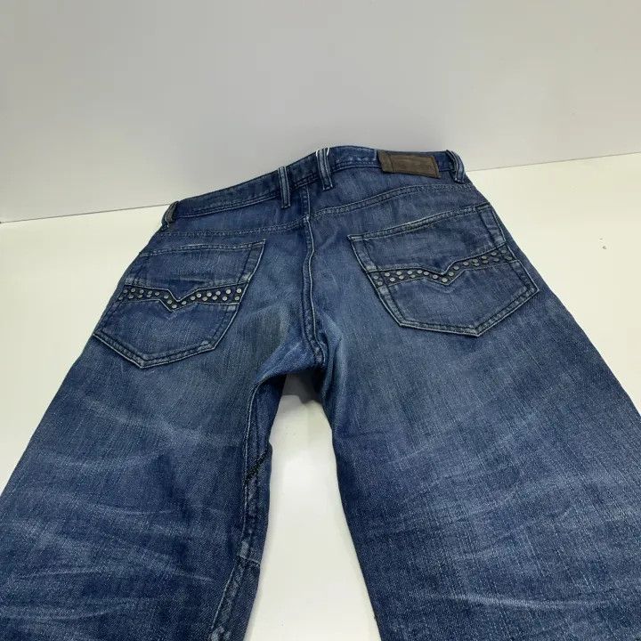 Diesel Diesel Casual Straight-Leg Denim Pants 0079 Size US 30 / EU 46 - 10 Thumbnail