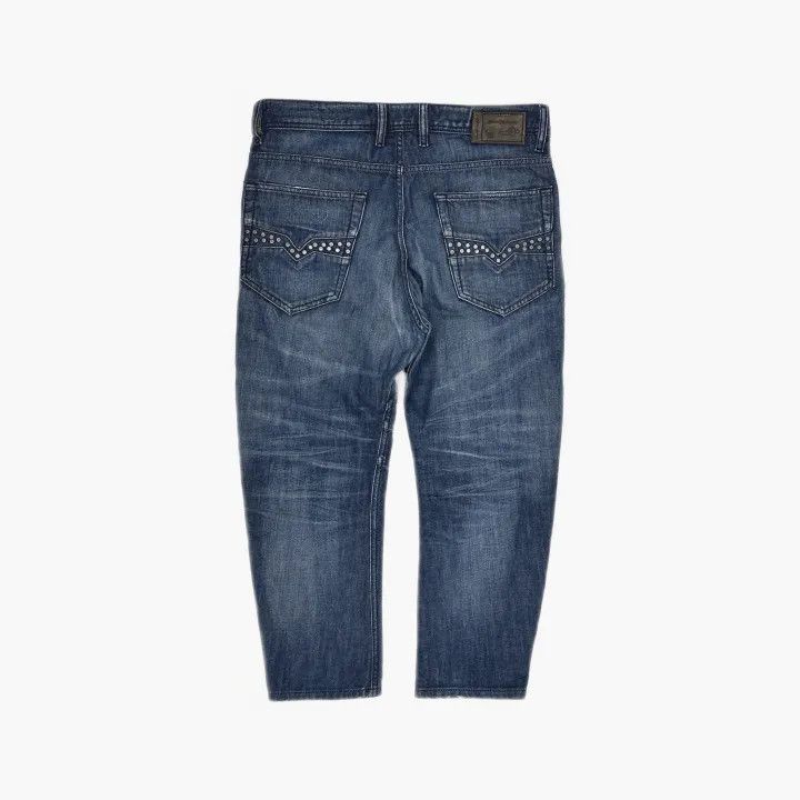 Diesel Diesel Casual Straight-Leg Denim Pants 0079 Size US 30 / EU 46 - 3 Thumbnail