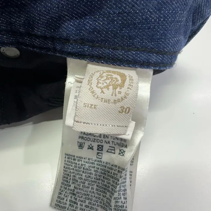 Diesel Diesel Casual Straight-Leg Denim Pants 0079 Size US 30 / EU 46 - 5 Thumbnail