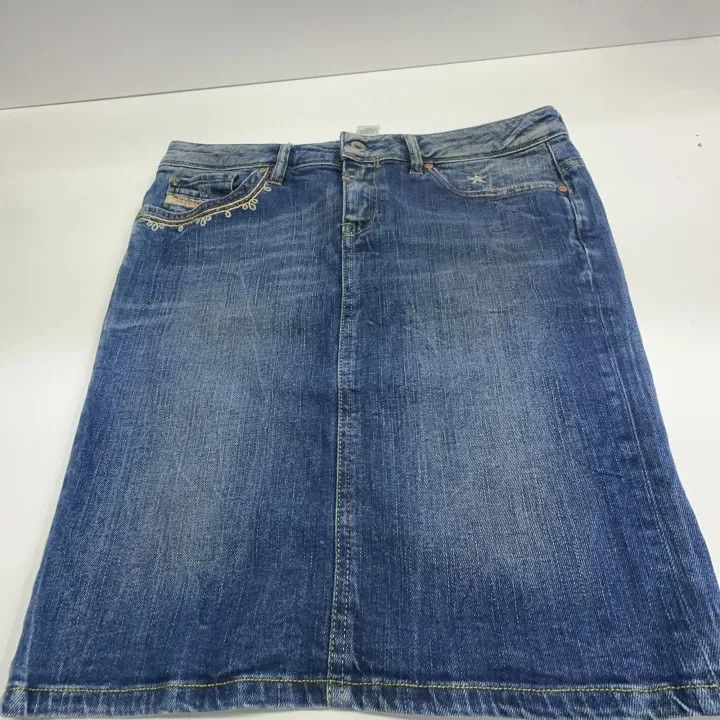 Diesel Diesel Casual Stylish Denim Skirt 0079 Size US 29 - 9 Thumbnail