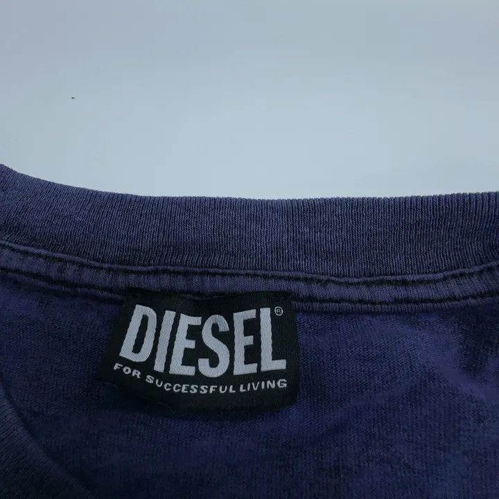 Diesel Diesel Vintage Style Short Sleeve T-Shirt 0079 Size US L / EU 52-54 / 3 - 3 Thumbnail