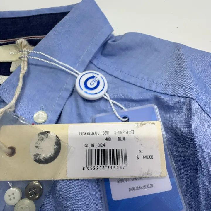 Diesel Diesel Casual Long Sleeve Button-Down Shirt 0079 Size US S / EU 44-46 / 1 - 5 Thumbnail