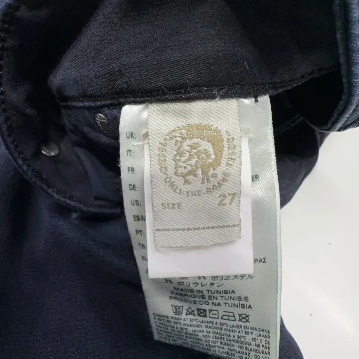 Diesel Diesel Stylish Solid Color Denim Pants 0079 Size US 27 - 5 Thumbnail