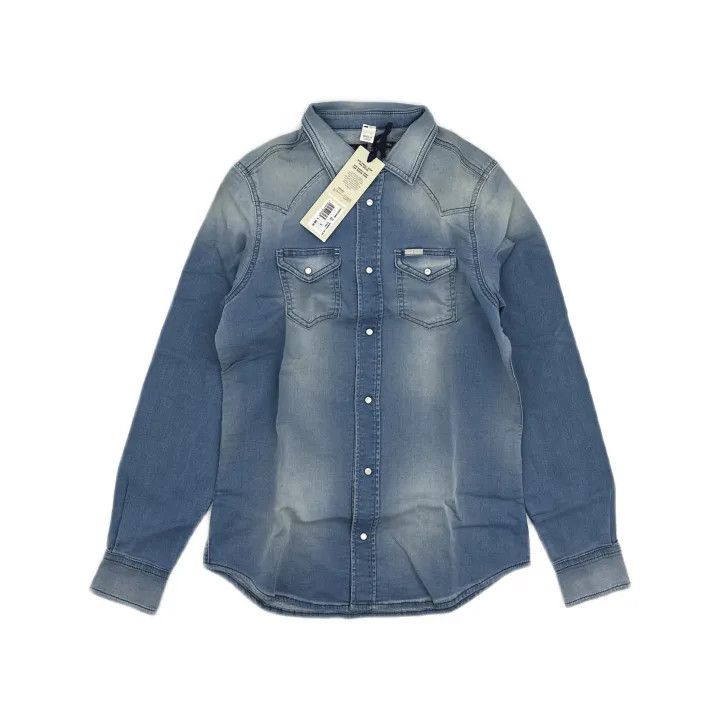 Diesel Diesel Denim Long Sleeve Casual Shirt 0079 Size US S / EU 44-46 / 1 - 2 Thumbnail