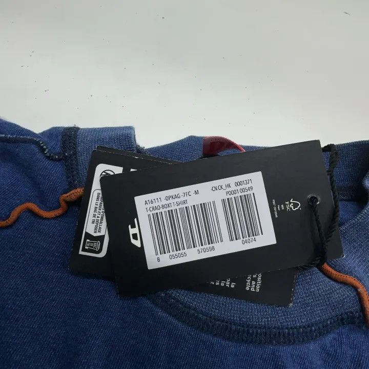 Diesel Diesel Relaxed Fit Blue T-Shirt for Men 0079 Size US M / EU 48-50 / 2 - 6 Thumbnail