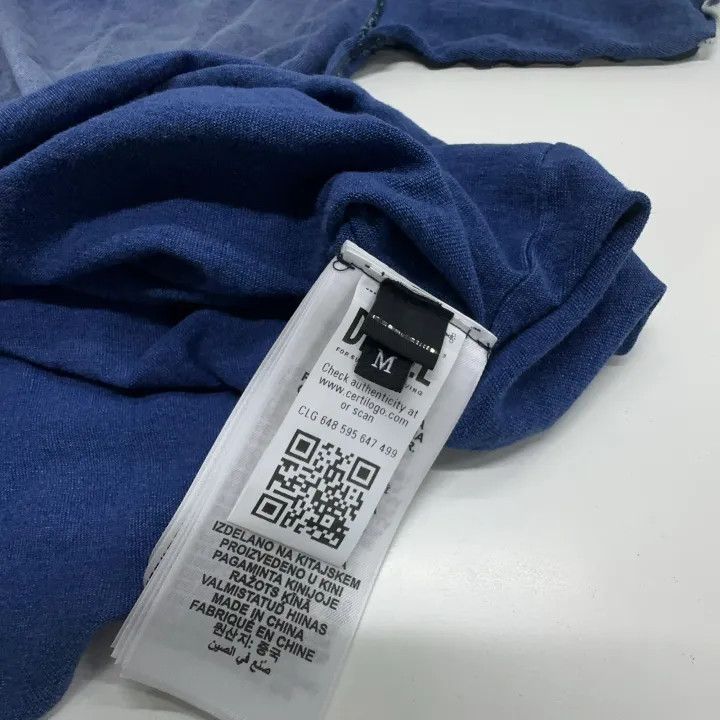 Diesel Diesel Relaxed Fit Blue T-Shirt for Men 0079 Size US M / EU 48-50 / 2 - 5 Thumbnail