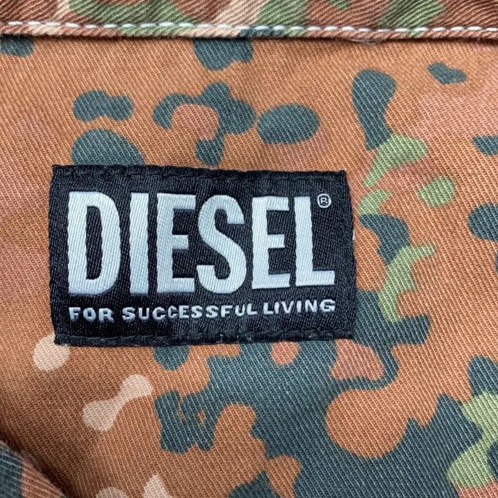 Diesel Diesel Camouflage Logo Long Sleeve Shirt for Men 0079 Size US L / EU 52-54 / 3 - 3 Thumbnail