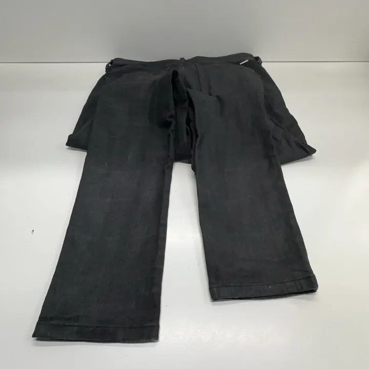 Diesel Diesel Black Slim Fit Denim Pants 0079 Size US 29 - 11 Thumbnail