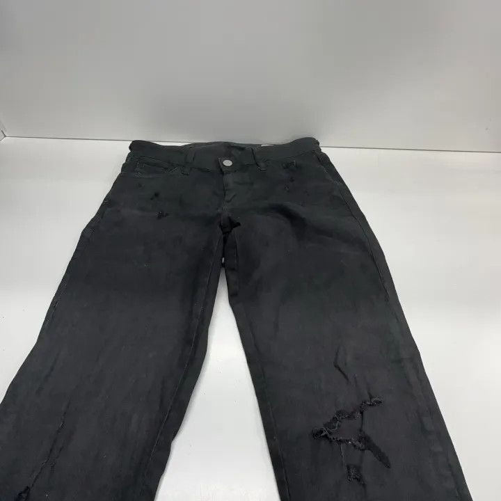 Diesel Diesel Black Slim Fit Denim Pants 0079 Size US 29 - 7 Thumbnail