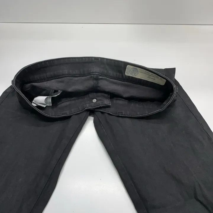 Diesel Diesel Black Slim Fit Denim Pants 0079 Size US 29 - 6 Thumbnail