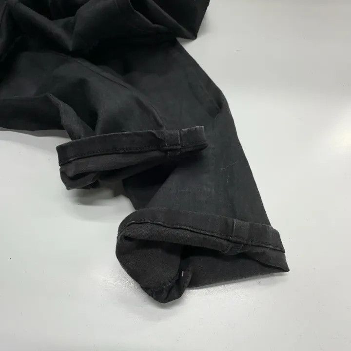 Diesel Diesel Black Slim Fit Denim Pants 0079 Size US 29 - 8 Thumbnail