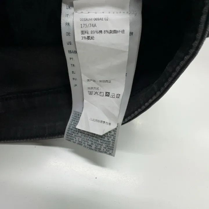 Diesel Diesel Black Slim Fit Denim Pants 0079 Size US 29 - 5 Thumbnail