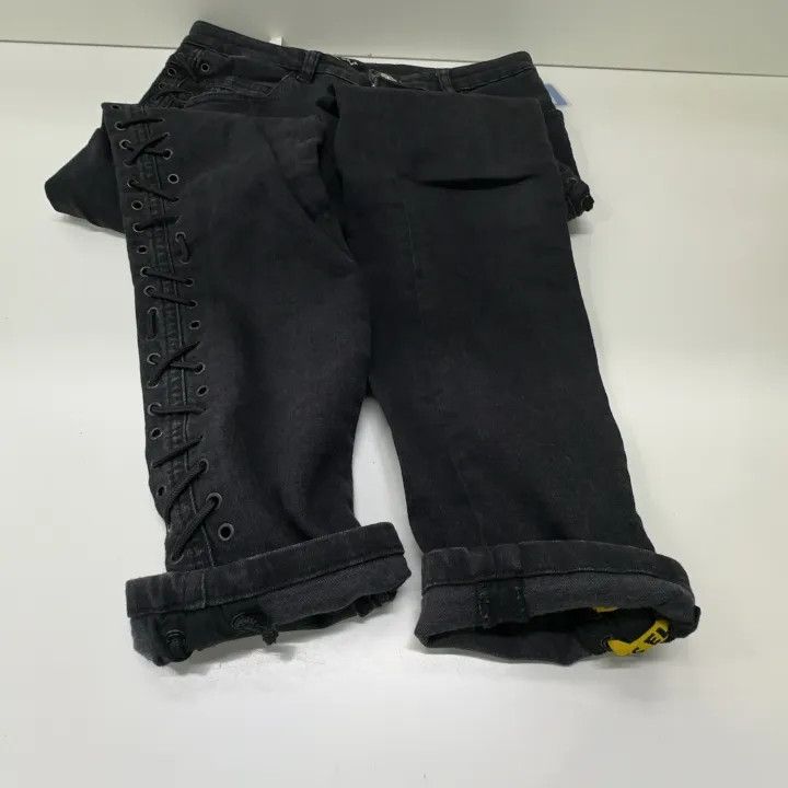 Diesel Diesel Casual Solid Straight Pants 0079 Size US 28 / EU 44 - 10 Thumbnail