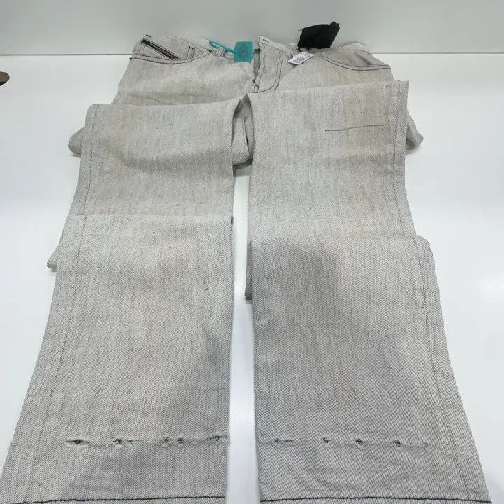 Diesel Diesel Beige Straight Leg Denim Pants for Men 0079 Size US 29 - 10 Thumbnail