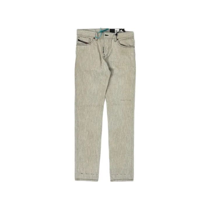 Diesel Diesel Beige Straight Leg Denim Pants for Men 0079 Size US 29 - 2 Thumbnail