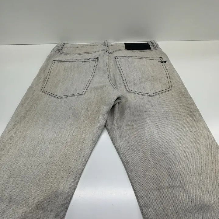Diesel Diesel Beige Straight Leg Denim Pants for Men 0079 Size US 29 - 11 Thumbnail