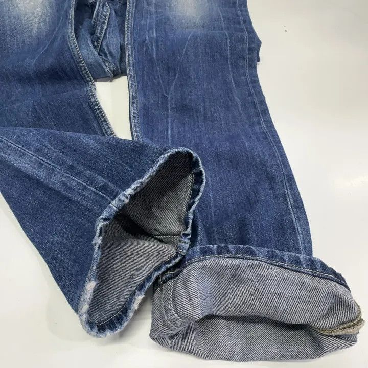 Diesel Diesel Casual Denim Straight-Leg Jeans 0079 Size US 30 / EU 46 - 11 Thumbnail
