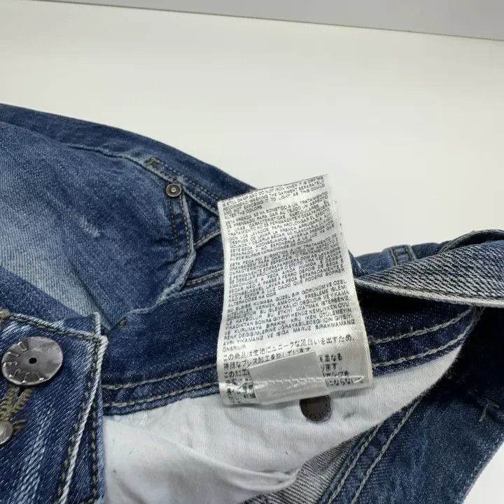 Diesel Diesel Casual Denim Straight-Leg Jeans 0079 Size US 30 / EU 46 - 6 Thumbnail